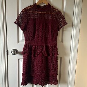 SHE + SKY CROCHET DRESS LIKE NEW
